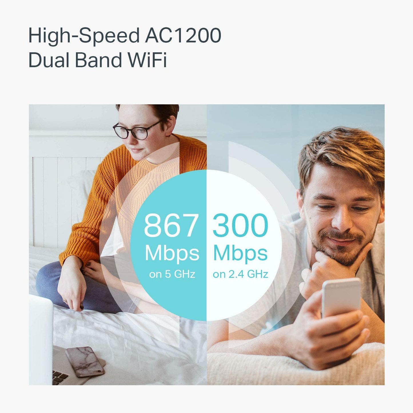 TP-Link AC1200 WiFi Router (Archer A5)