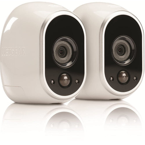 Arlo - 2-Camera Indoor/Outdoor Wireless 720p Security Camera System (VMS3230)