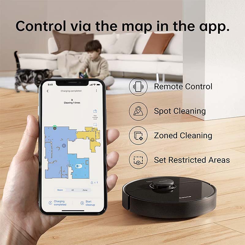 Dreametech L10 Pro Robot Vacuum Cleaner and Mop