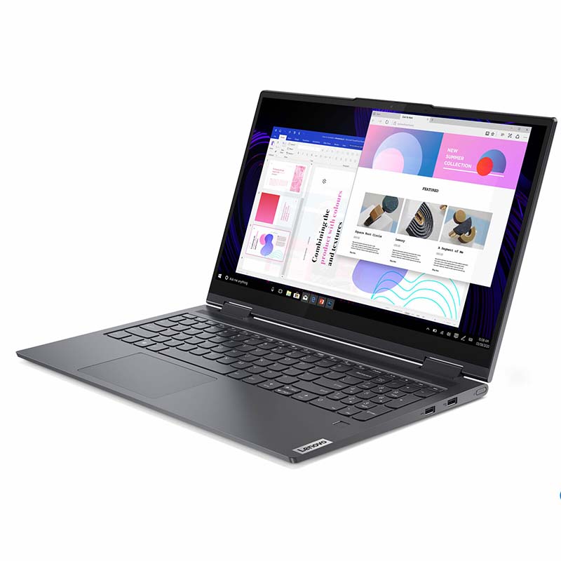 Lenovo Yoga 7i Laptop, 15.6" FHD IPS Touch 300Nits, i7-1165G7, 12GB, 512GB SSD