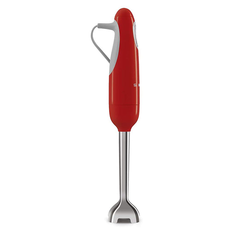 Smeg HBF01RDUS 50's Retro Style Aesthetic Hand Blender, Red