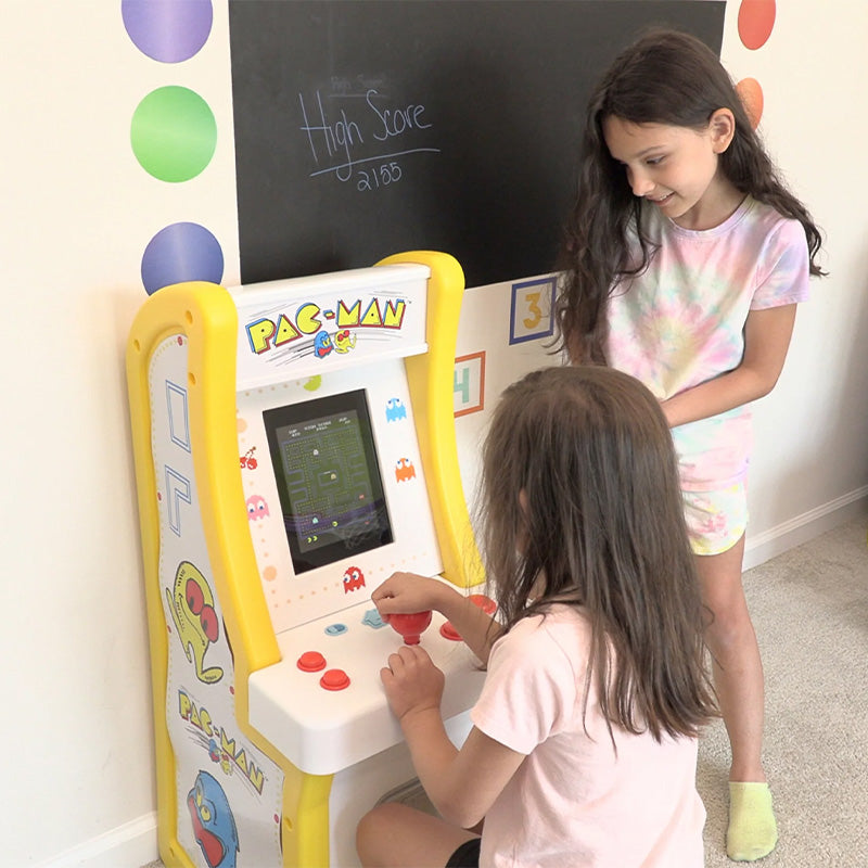Arcade1Up Arcade Jr. Home Arcade Machine with Stool - PacMan