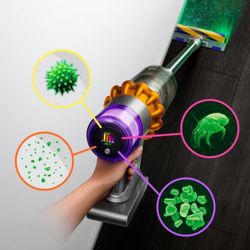 Dyson V15 Detect Cordless Vacuum - Nickel