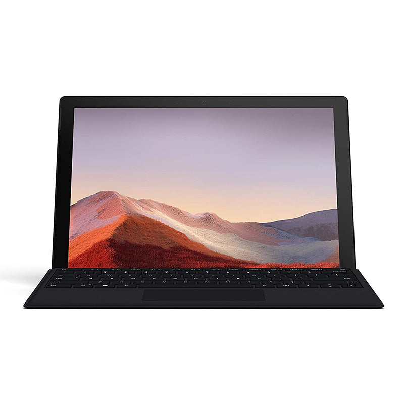 Microsoft Surface Pro 7 – 12.3" Touch-Screen - 10th Gen Intel Core i5 - 8GB Memory - 256GB SSD (Latest Model) – Matte Black with Black Type Cover, Model: QWV-00007